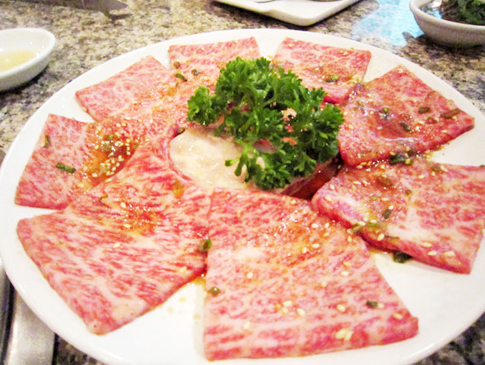 食べ放題でも和牛の上質なお肉を提供している