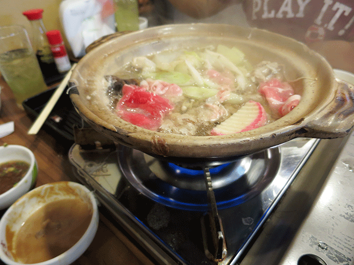 ビーフはほどよく脂もあり、しゃぶしゃぶにもすき焼きにも合う
