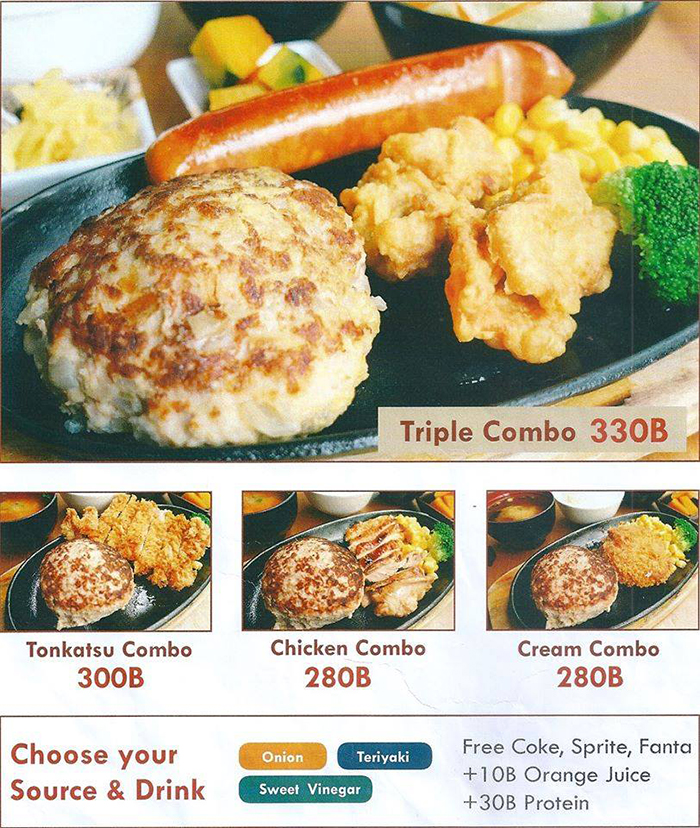 ランチセットはビジネスマンの利用多い