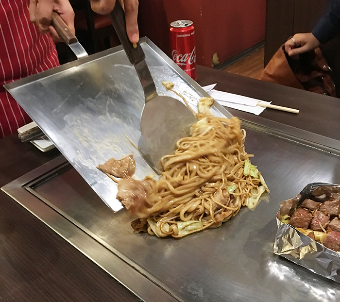 ダシが効いた焼きそば
