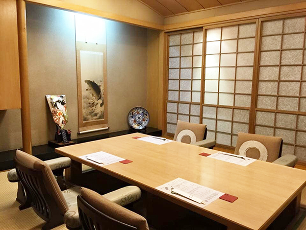 4人向けの個室