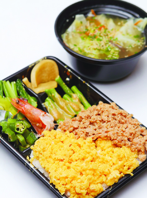 2色弁当170バーツ